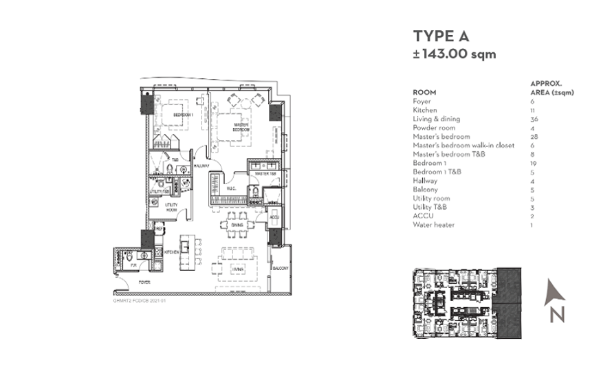 South Tower | Grand Hyatt Manila Residences | Luxury Condo