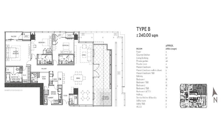 South Tower | Grand Hyatt Manila Residences | Luxury Condo