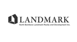 Landmark Logo Grayscale